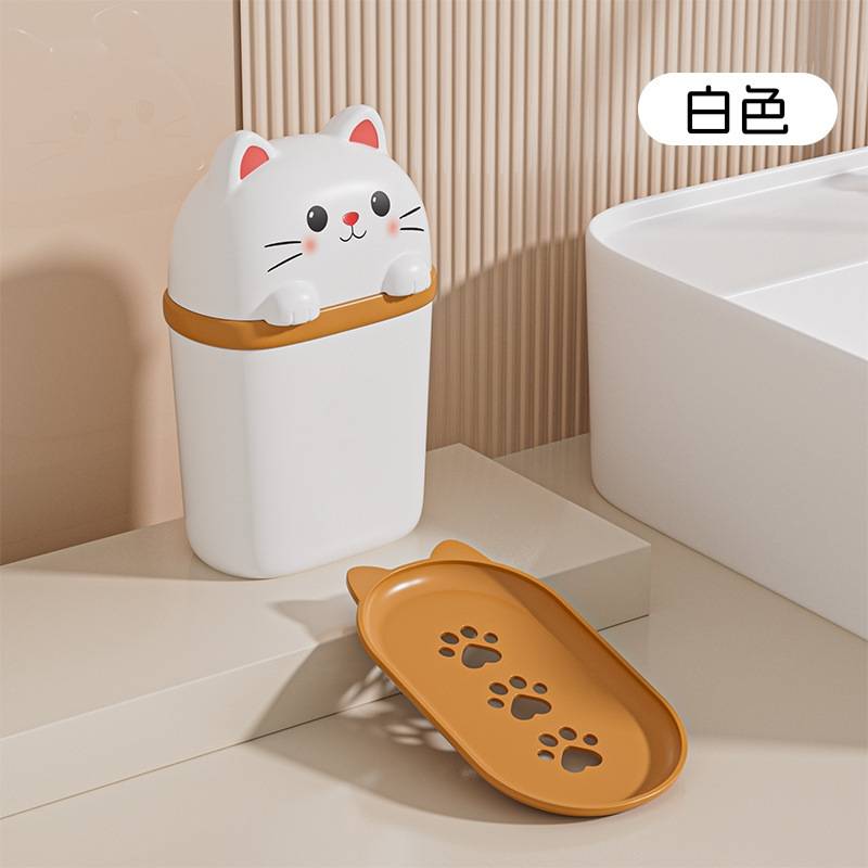Cat Design Portable Soap Case Holder